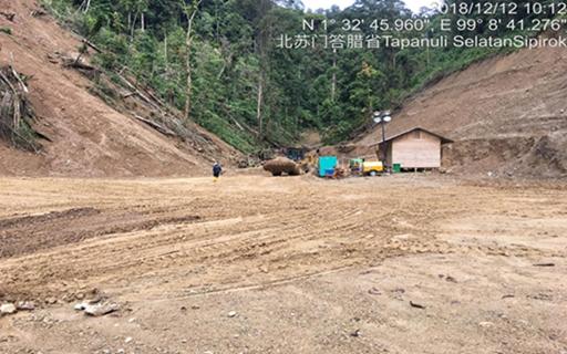 4号洞生活营地场地平整2